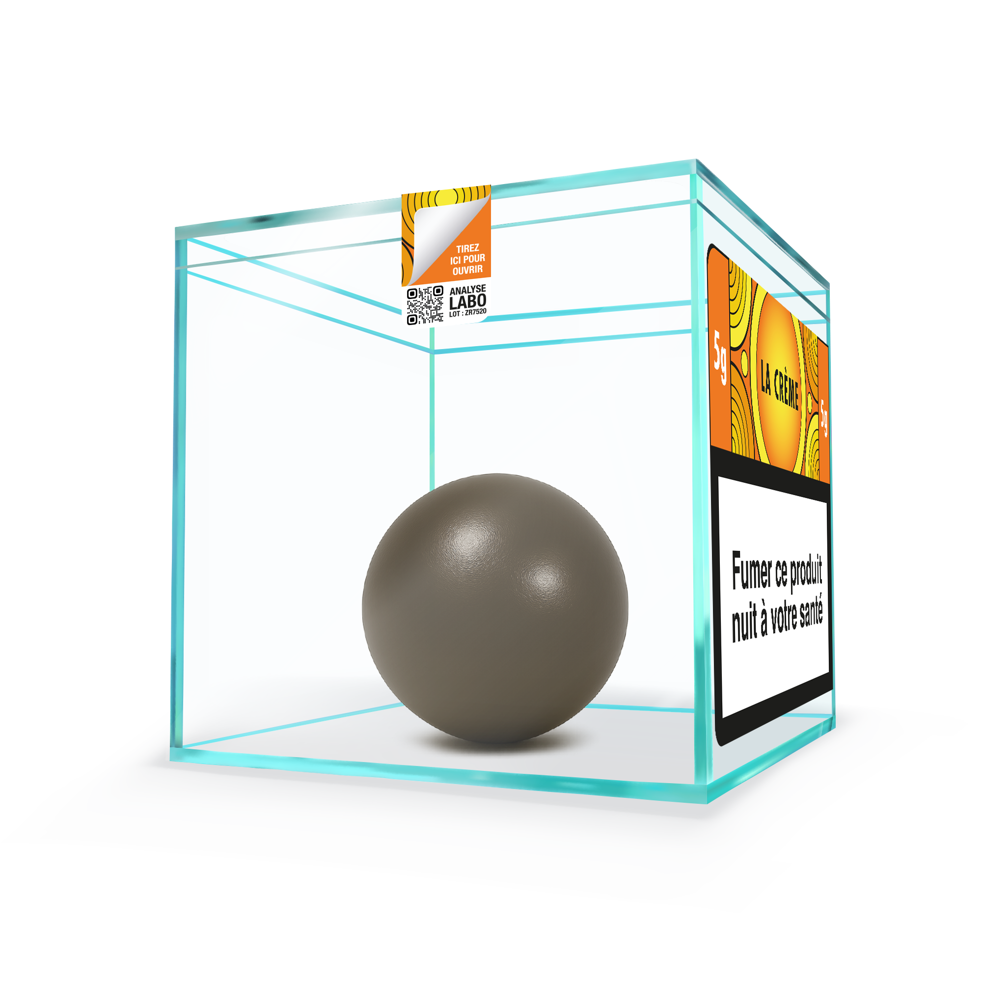 Cube 5g Résine CBD – Zion La Crème – Image 2